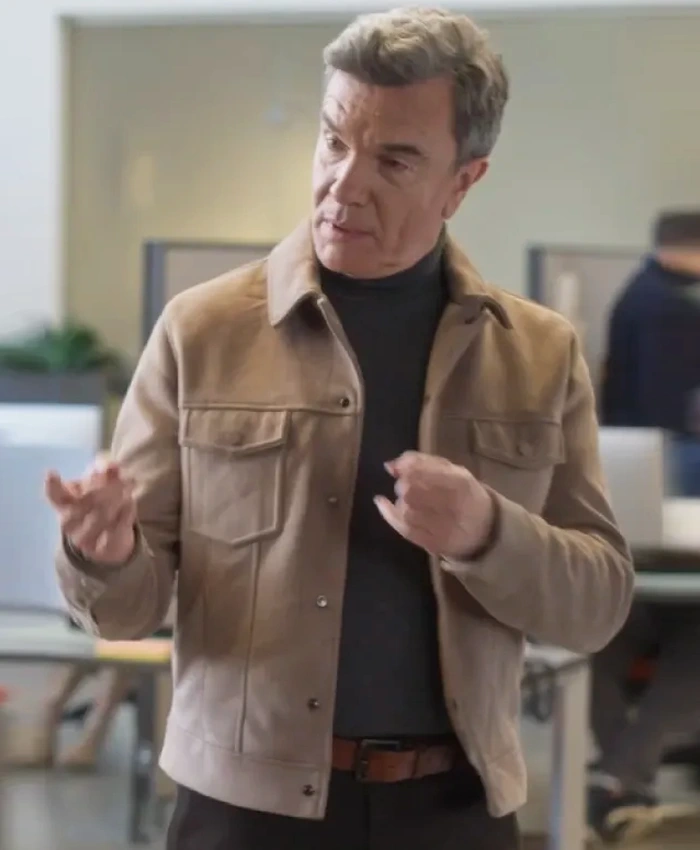 Christopher Shyer Return To Office 2025 Brown Jacket