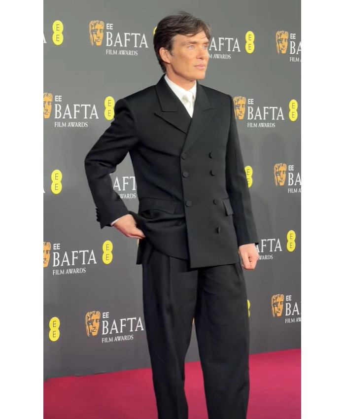 Cillian Murphy BAFTA Awards 2026 Black Suit