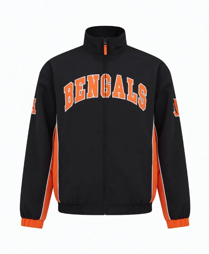 Cincinnati Bengals Full Zip Track Jacket