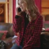 Cindy Busby Unwrapping Christmas Olivia Reunion Plaid Jacket