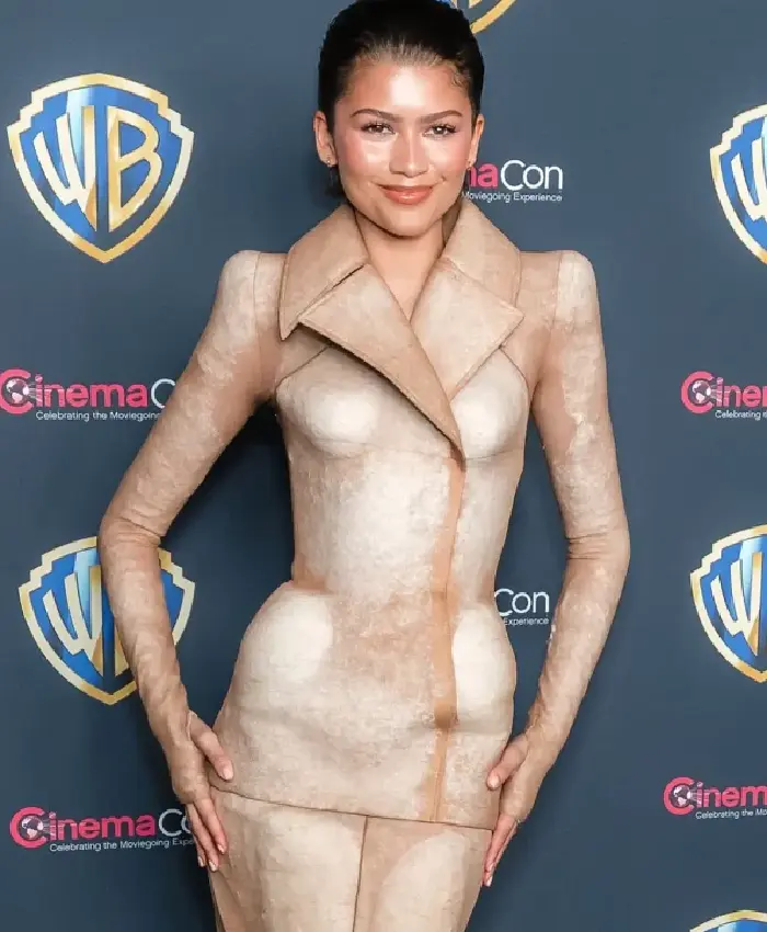 CinemaCon 2026 Zendaya Coat