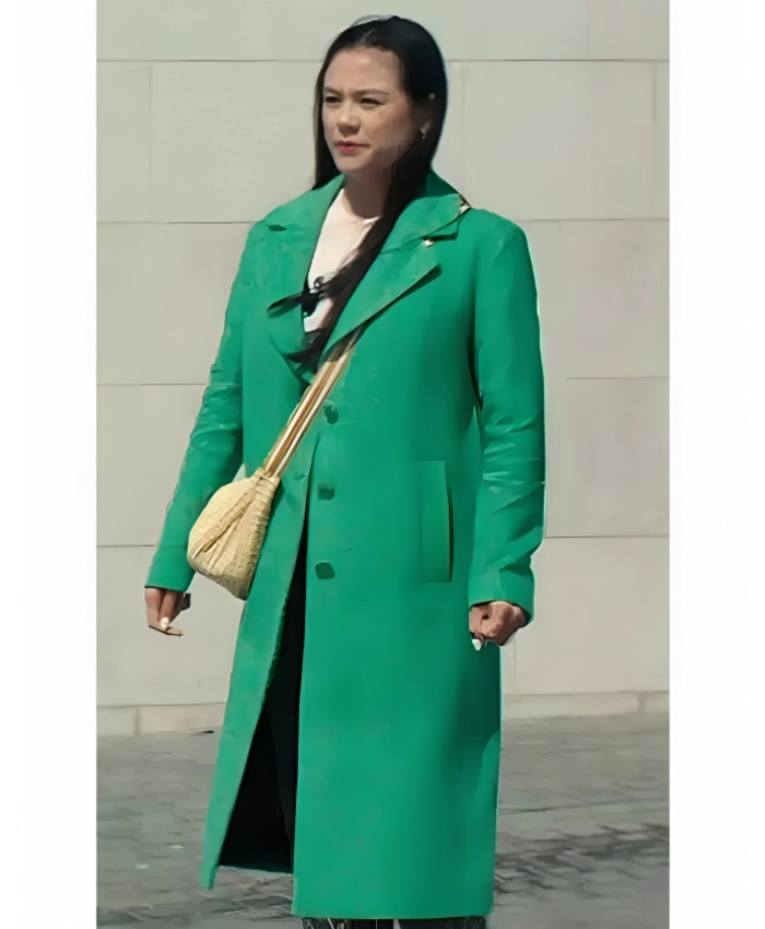 Clara Lioe TV Series Run Away 2026 Katie Green Coat