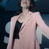 Claudia Doumit TV Series The Boys Season 04 Victoria Neuman Pink Blazer