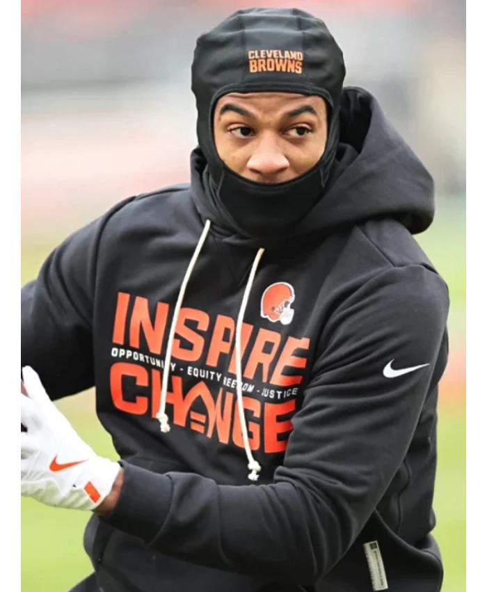 Cleveland Browns Inspire Change 2025 Black Hoodie