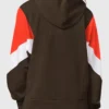 Cleveland Browns Starter Brown Scrimmage Hoodie