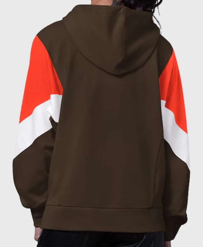 Cleveland Browns Starter Brown Scrimmage Hoodie