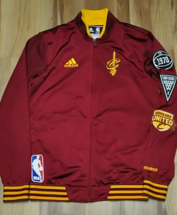 Cleveland Cavaliers Cavs Warm Up Bomber Jacket