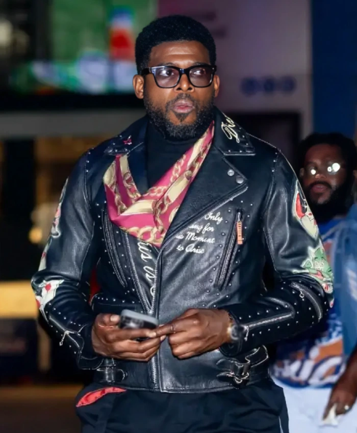 P.K. Subban Cavaliers vs Knicks 2025 Black Leather Jacket - Image 2