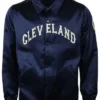 Cleveland Indians 1938 Navy Windbreaker Jacket