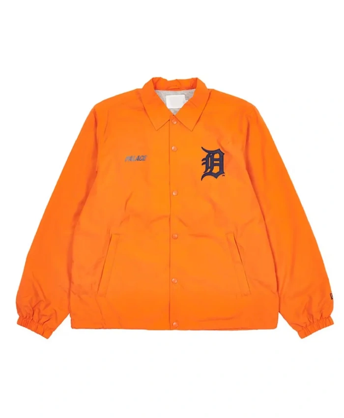 Coach Detroit Tigers Orange Jacket