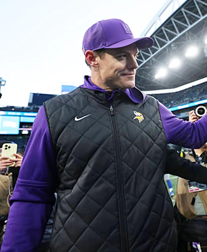 Coach Kevin OConnell Minnesota Vikings Puffer Vest