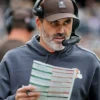 Coach Kevin Stefanski Cleveland Browns Sideline Pullover Black Hoodie Shop Now
