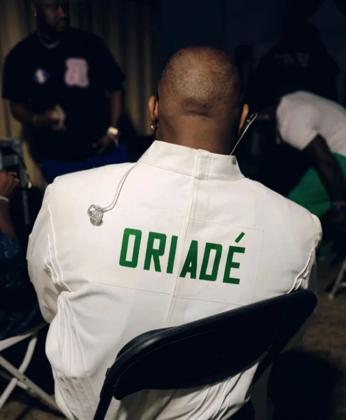 Coachella 2026 Davido Celebrity White Tracksuit - Image 3