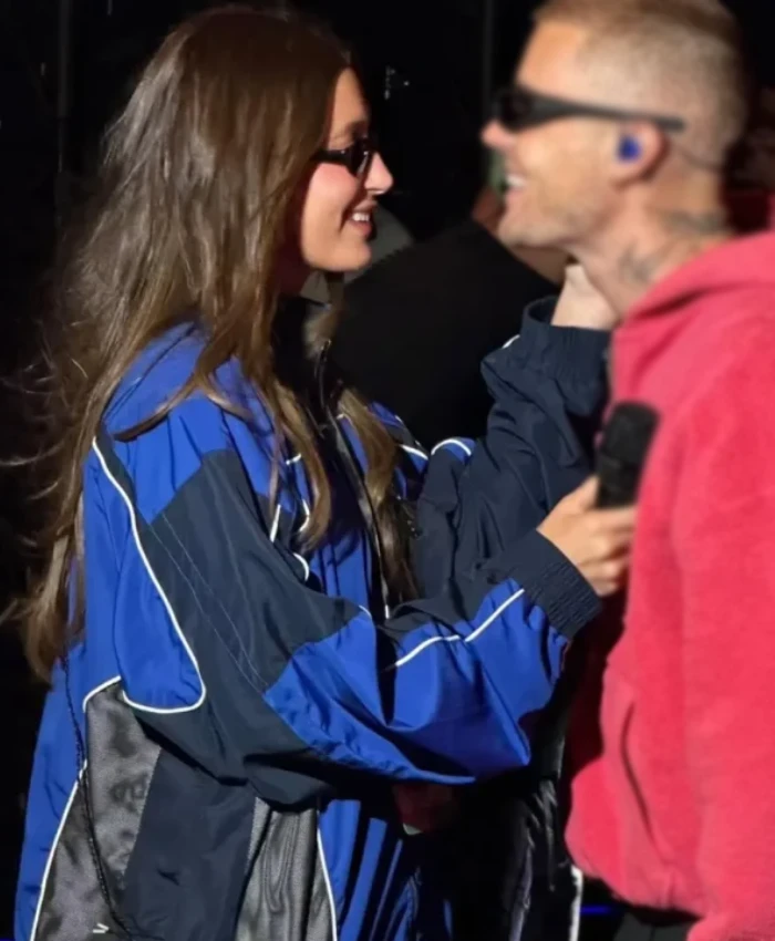 Coachella 2026 Hailey Bieber Vintage Jacket