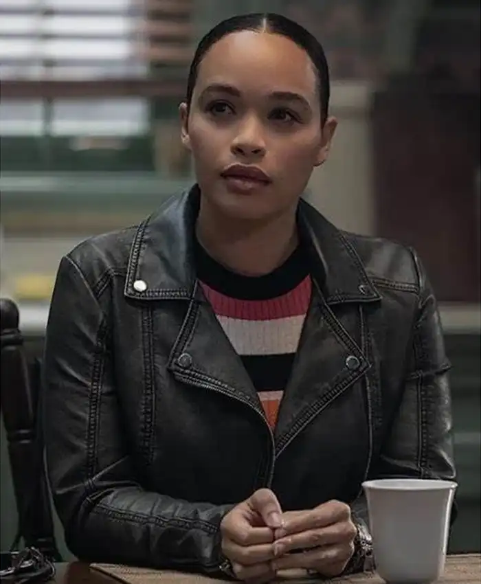 Cobweb 2023 Cleopatra Coleman Leather Black Jacket