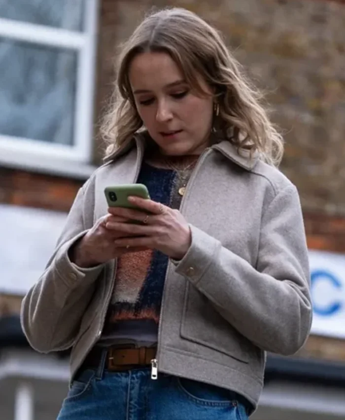 Code Of Silence S01 Rose Ayling Ellis Grey Jacket