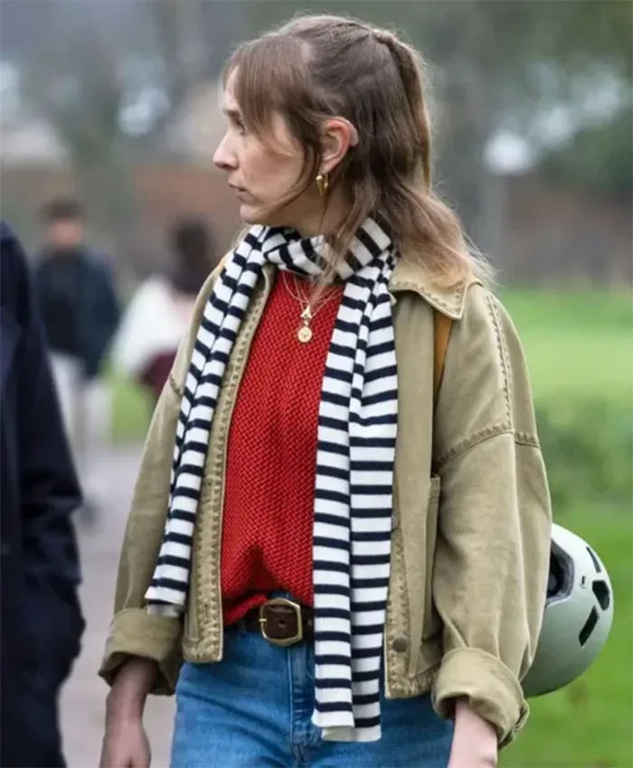 Code Of Silence S01 Rose Ayling Ellis Mint Green Jacket