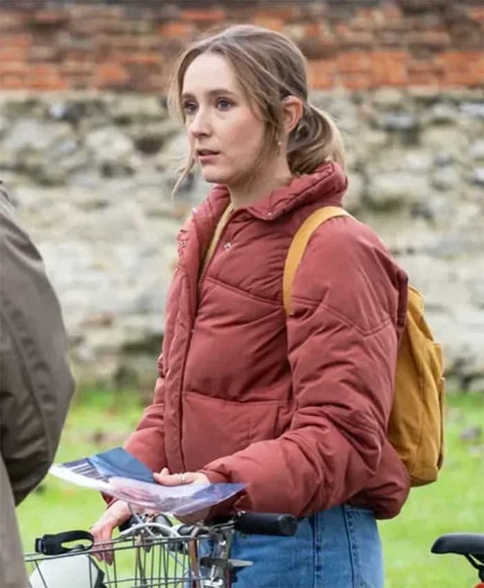 Code Of Silence S01 Rose Ayling Ellis Puffer Jacket