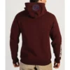 Colorado Avalanche Center Ice Pullover Hoodie Back