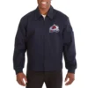 Colorado Avalanche Workwear Navy Cotton Jacket