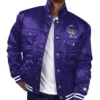 Colorado Rockies Purple Varsity Jacket
