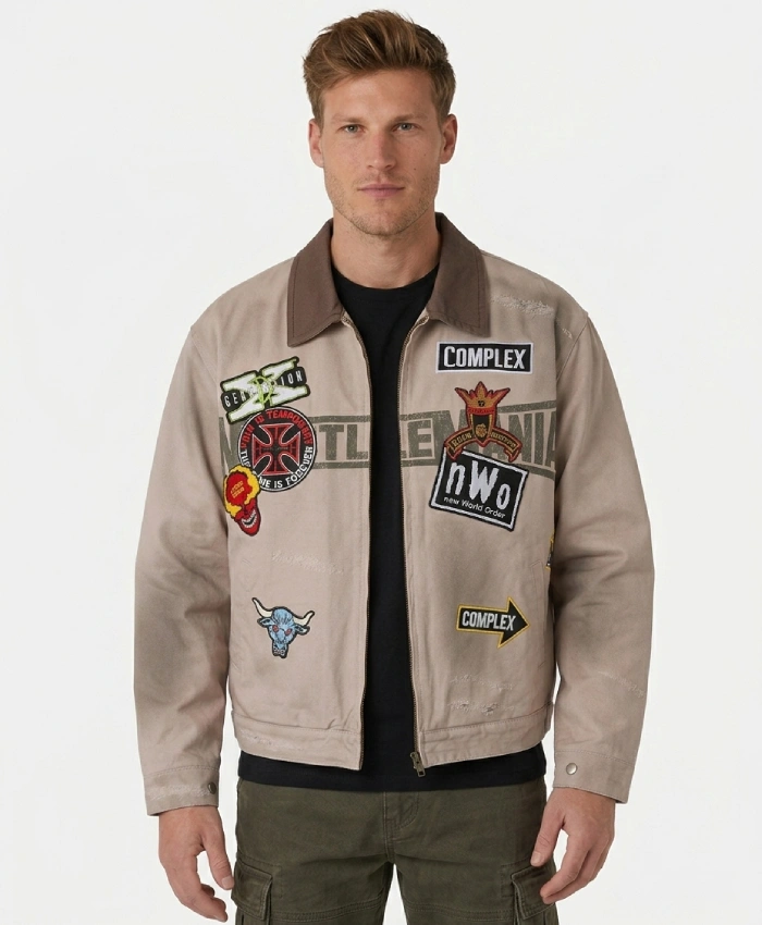 Complex x WWE Tan WrestleMania Work Jacket