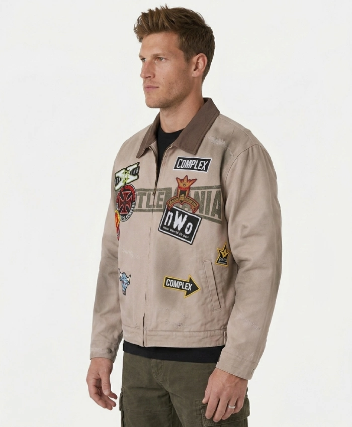 Alternative view of Complex x WWE Tan WrestleMania Work Jacket
