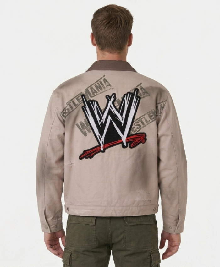 Complex x WWE Tan WrestleMania Work Jacket - Image 3
