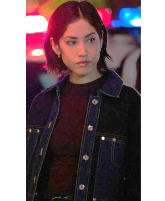 Connie Shi TV Series Law And Order S25 Violet Yee Denim And Cotton Jacket