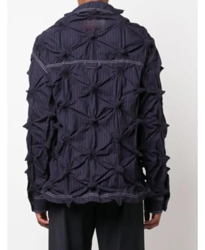 The Voice S27 Conor James Spikey Blue Jacket - Image 3