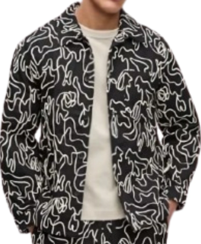 Conrad Khalil The Voice S28 Floral Shacket - Image 2