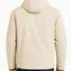Cooper Hoffman Carhartt Cream Hooded Jacket Men