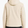 Cooper Hoffman Carhartt Cream Hooded Jacket Women