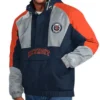 Cooperstown Detroit Tigers The Body Check Half Zip Hooded Jacket