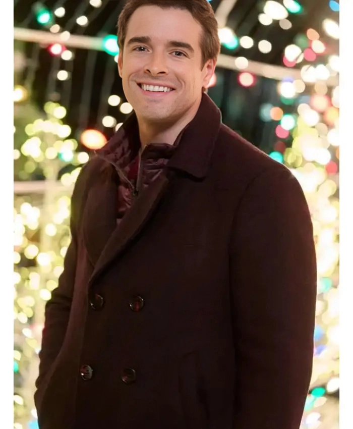 Corey Cott The Snow Must Go On 2025 Brown Wool Peacoat