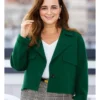 Cote De Pablo NCIS Tony Ziva 2025 Green Jacket