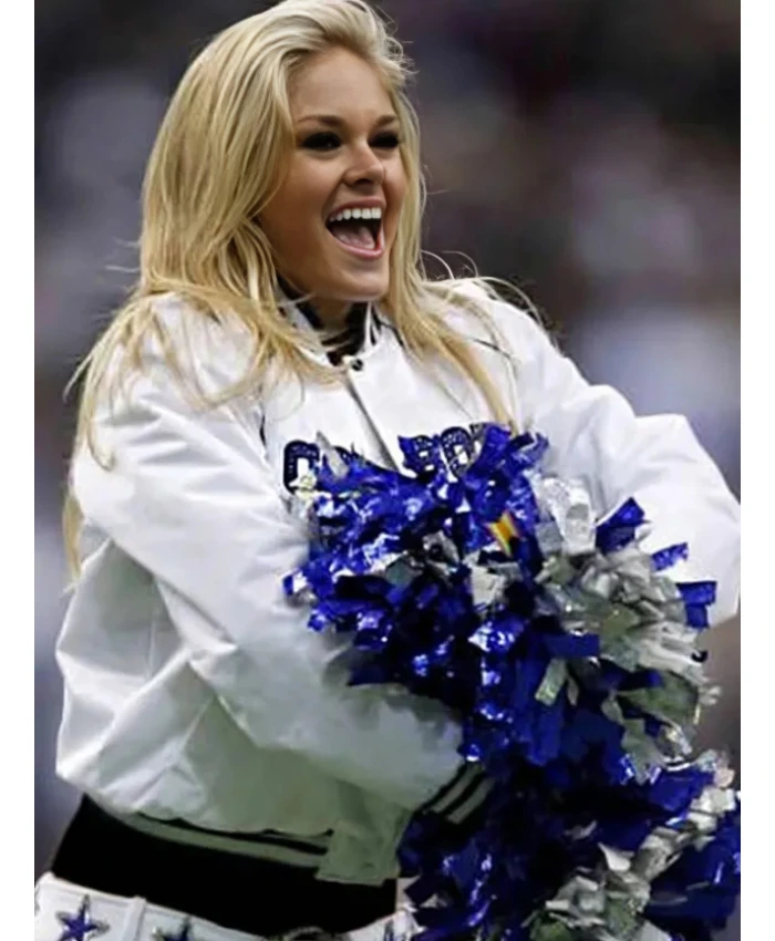 Cowboys Cheerleaders Varsity Jacket - Image 3