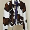 Cowhide Leather Fur Jacket