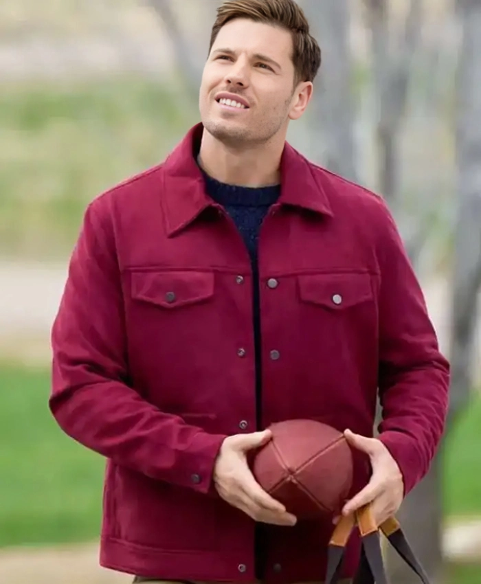 Craig Geoghan Finding Mr. Christmas Suede Jacket
