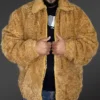 Crosby Persian Lamb Fur Brown Coat