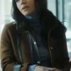 Cross Shannon Whitmer Wool Brown Jacket