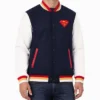 DC Comics Superman Classic Varsity Jacket Mens
