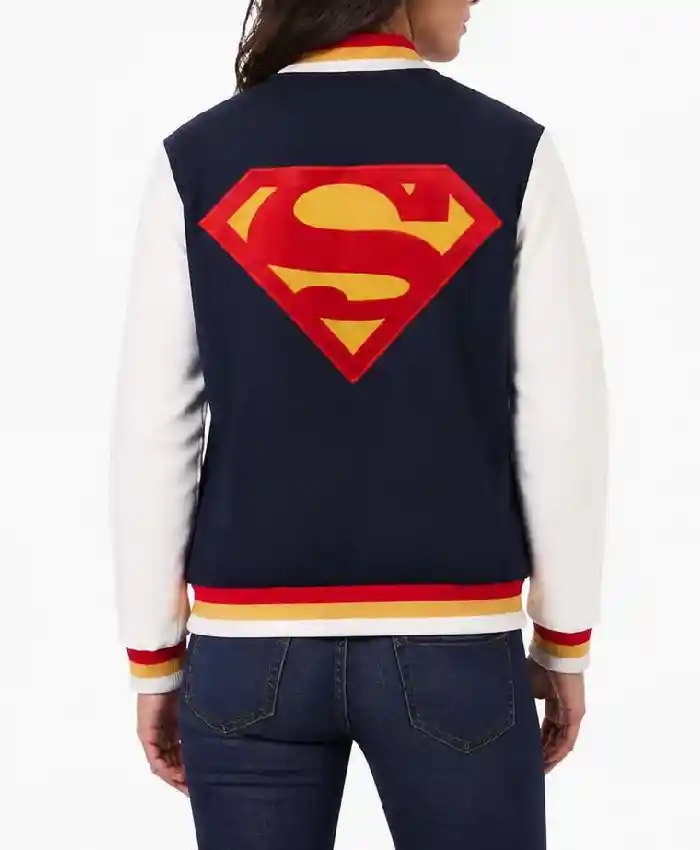 DC Comics Superman Classic Varsity Jacket Women