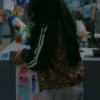 DMV 2026 Gigi Zumbado Leopard Printed Track Jacket