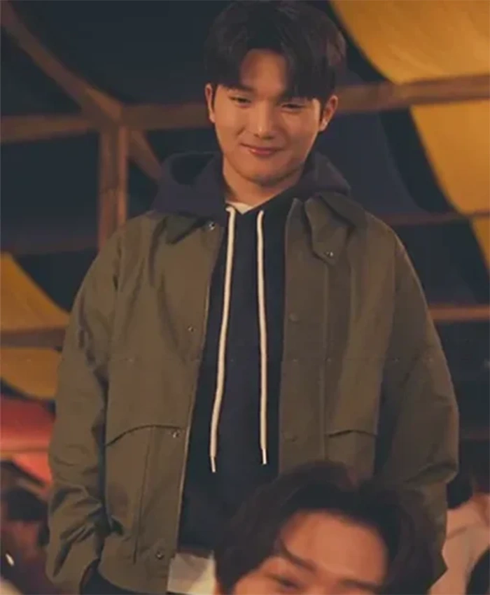 Dae XO Kitty S02 Green Jacket