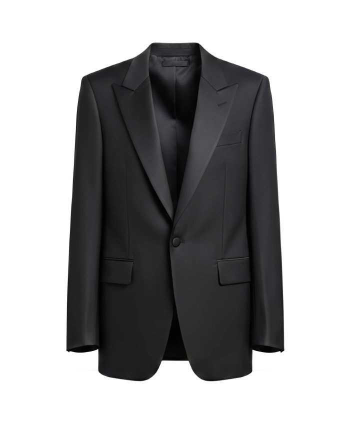 Dakota Fanning 2026 MFW Black Blazer - Image 2