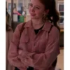 Dakota Guppy Murder In A Small Town S02 Holly Alberg Pink Corduroy Jacket
