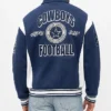 Dallas Cowboys Air Supremacy Navy Varsity Jacket Men