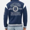 Dallas Cowboys Air Supremacy Navy Varsity Jacket Women