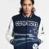 Dallas Cowboys Remix Varsity Jacket